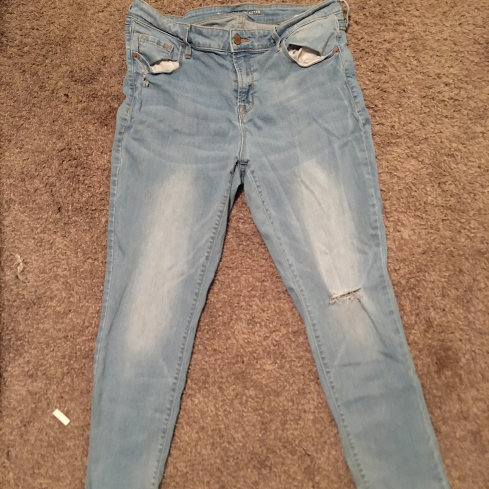 Old navy rock star jeans